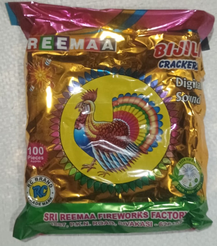 Red Bijili Crackers 100 Pcs
